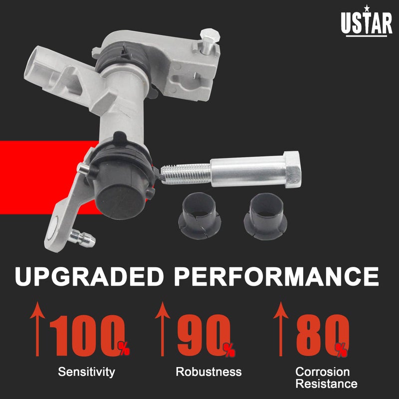 USTAR 600-602 4WD Transfer Case Lower Control Lever Shift Linkage Fit for Ford F150 Bronco 1992-96 Ford F250 1992-98 Ford F350 1992-97 F3TZ-7210-C F6TZ-7210-B F6TZ7210C F6TZ7210HA - Image 5